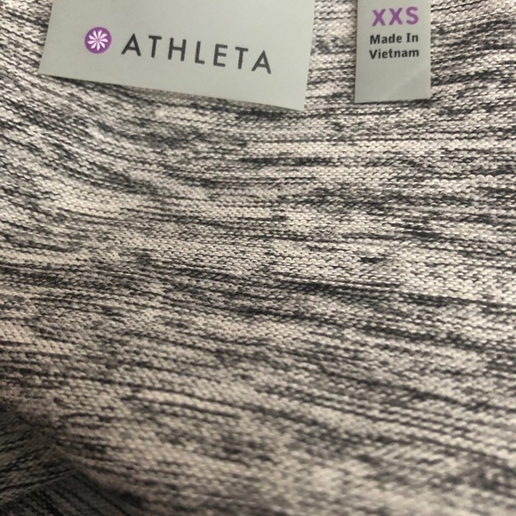 Athleta Sweater No Sweatin It Pullover Gray Sz. XXS Winter Lightweight Cozy - Picture 5 of 5